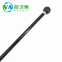 Canne de marche de luxe à poignée sphérique noire, style sceptre de pharaon égyptien, pour hommes, baguette décorative, vente chaude