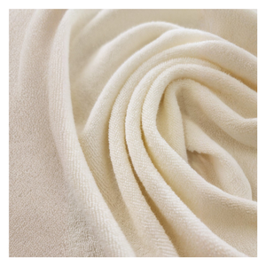 High Quality 240gsm Cotton <b>Knitted</b> Terry Fabric 80% Cotton 20% Polyester 175 cm <b>Knitted</b> Towel Bulk - Product Image 1