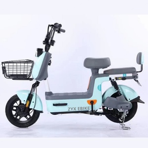 Bicicleta Eléctrica de 48V con Energía Solar, Cuadro de Acero, Motor en la Rueda Delantera, Sensor Inteligente, Precio Competitivo - Product Image 3