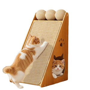 L Tipi Sisal Modern Klasik Çevre Dostu Kedi Tırmalama Tahtası Aşınmaya Dayanıklı Tırmalama Direği Oyuncak Toplu Evcil Hayvan Tırmalayıcısı - Product Image 1