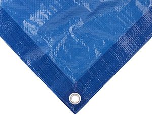 โรงงาน YRH ผ้าใบโพลีเอทิลีนแบบหนา 4x5 เมตร <span class=keywords><strong>สี</strong></span>น้ำเงินส้ม ผ้าใบพลาสติก PVC <span class=keywords><strong>ราคา</strong></span>ถูก กันน้ำ 120 กรัม ผ้าใบ PE แบบม้วน - Product Image 2