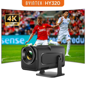 Mini <span class=keywords><strong>Proyector</strong></span> Portátil HY320 Android 14 WiFi HD 1080 Compatible con Pantalla Inteligente LCD LED, Cine en Casa, <span class=keywords><strong>Proyector</strong></span> para Juegos y Exteriores - Product Image 1