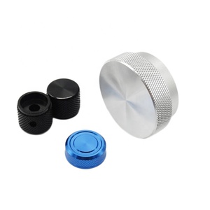 Manopola per tastiera meccanica in metallo anodizzato zigrinato in acciaio inossidabile al titanio con lavorazione Cnc personalizzata - Product Image 5