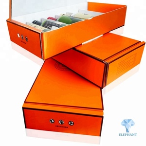 Custom Folding Luxury E Flute Corrugated Wine Glass Bottle Packaging <b>Boxes</b> - Product Image 4