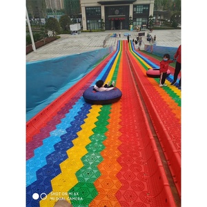 Khô trượt tuyết dốc cầu vồng trượt đi xe khô Cầu Vồng sân chơi trượt ngoài trời khô trượt mat - Product Image 5
