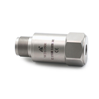 Bester Preis Piezo-Vibrationssensor Ausgang 4-20mA Geschwindigkeitsmessumformer Vibrationsweg-Transmitter Industrielle Überwachung