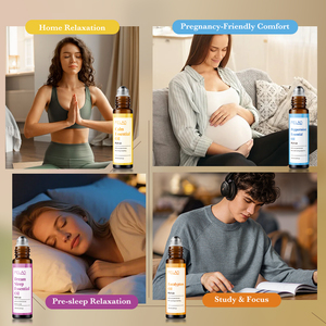 Huile essentielle en roll-on personnalisée avec logo, pour le sommeil, l'apaisement et l'harmonisation de l'humeur, idéale pour la <span class=keywords><strong>méditation</strong></span> et le yoga - Product Image 6