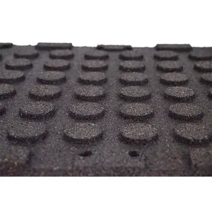 Hot Selling Eco Friendly High Density Waterproof Rubberized Gym Floor Tiles Rubber Flooring Mat