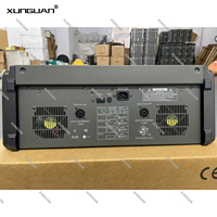 PM1000-2 Mezclador de Potencia de 10 Canales con Cubierta de Hierro, Amplificador de Audio 2*99DSP 2*700W 4ohm 6mono+4stereo 48V Phantom para Escenario/Espectáculo/Concierto
