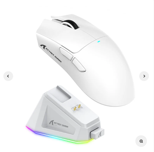 En stock: Ratón inalámbrico para juegos ATTACK SHARK X3 R1 X2 X5 X6 X11, serie completa, PAW3395, 8K Polling, ligero, RGB, venta al por mayor - Product Image 6