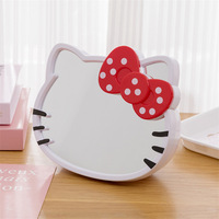 Miroirs de maquillage pour chat, nouveaux designs, mignons, personnalisés, boîte argentée ovale, miroir de courtoisie, 1 pièce, kimono de chat