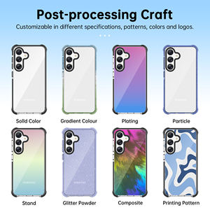 Casing HP Samsung <span class=keywords><strong>Galaxy</strong></span> S25 Soonleader PC+TPU+TPE Anti Benturan Transparan Mewah Bahan Plastik - Product Image 3