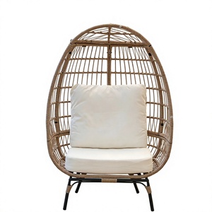 Venta al por Mayor de Muebles de Mimbre y Ratán Modernos y Elegantes para Patio, Columpios de Jardín Estilo Rústico - Columpios - Product Image 4