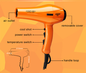 CONFU <span class=keywords><strong>professionale</strong></span> 2100W motore AC asciugacapelli Comfort <span class=keywords><strong>parrucchiere</strong></span> all'ingrosso ionico asciugacapelli per alberghi <span class=keywords><strong>da</strong></span> viaggio - Product Image 6