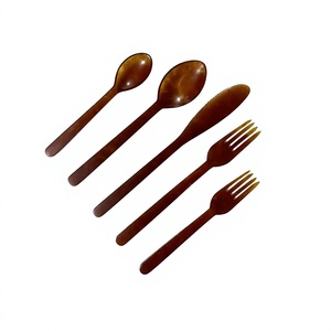 Juego de cubiertos de resina creativos fáciles de limpiar, juego de cubiertos de Arte de resina, superventas, cubiertos de decoración de boda de resina seguros para alimentos - Product Image 1