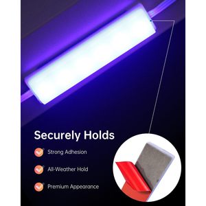 Bande lumineuse LED décorative LemonNova 20FT, étanche, contrôle par application, éclairage intelligent pour la maison, utilisation intérieure et extérieure - Product Image 6