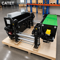 Palans électriques à câble métallique motorisés 3T, capacité personnalisée, hauteur de levage, 3 phases, 380V, 50HZ, avec crochets en acier pour grues