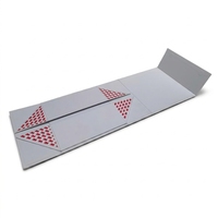Boîte cadeau pliable en papier rigide magnétique avec logo personnalisé, recyclable, biodégradable, imprimée en quadrichromie