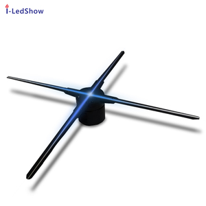 <span class=keywords><strong>Ventilateur</strong></span> de projection holographique <span class=keywords><strong>programmable</strong></span> avec connexion Wi-Fi, nouveau modèle Iledshow, affichage holographique 3D - Product Image 2