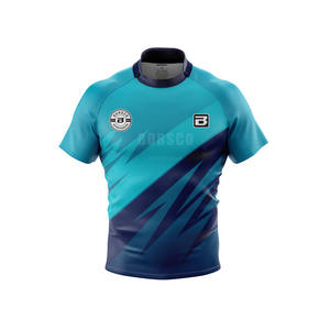 ラグビーシャツカスタム昇華通気性ラグビーフットボールユニフォーム最も人気のある半袖デザイン - Product Image 4