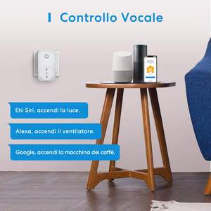 <span class=keywords><strong>Enchufe</strong></span> inteligente italiano (tipo L) con WiFi, compatible con Apple <span class=keywords><strong>HomeKit</strong></span> para Siri, asistente de Google, no se requiere concentrador, 16A, 2,4 GHz, 1 unidad - Product Image 6