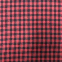 Tissu en flanelle à carreaux teint en fil, 100% coton, haute densité, pour jupe, chemise, oreiller et impression