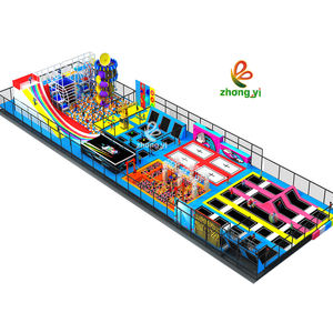 Брендовые комнатные прямоугольные водонепроницаемые маты для прыжков, производители батутов, детский батут - Product Image 2