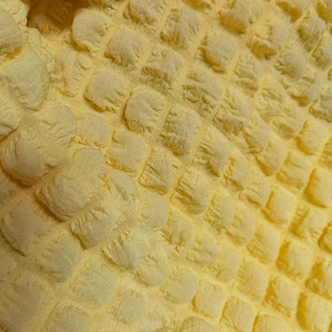 Robe de printemps et d'été en Jacquard, tissu gaufré plissé et extensible - Product Image 6