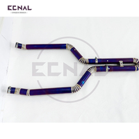 Ecnal pour BMW X7 G07 M50i 4.4T, tuyaux d'échappement en titane, silencieux à soupapes, accessoires de voiture