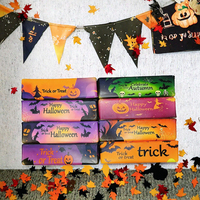 Jouet Squishy en PU en forme de beurre pour Halloween, à remontée lente, anti-stress, doux, jouets de décompression, cadeaux pour la fête d'Halloween