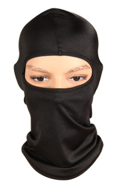 หมวกคลุมศีรษะสีดำ