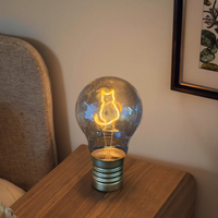 Lampe LED couleur chat mignon moderne ampoule Type C rechargeable trois niveaux de luminosité lumière blanche chaude facile à déplacer légère atmosphère