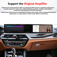 Lecteur multimédia radio DVD pour voiture Android Penhui pour BMW Série 5 EVO G30 G31 2018-2022 NBT EVO Écran 21 pouces Audio Vidéo DSP