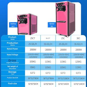 Máquina de Helado Suave Comercial para Restaurantes de Comida Rápida, Máquina de Alto Rendimiento - Product Image 5
