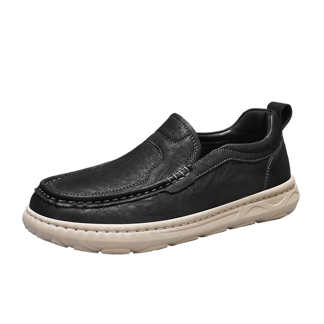 New Arrival High Top Men's Fashion Wholesale Men Leather Dress Shoes Outdoor Casual Walking Leather Boots