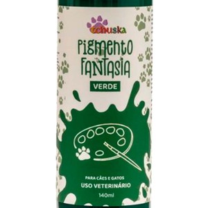 PET FANTASY PIGMENT PET COLORING COLOR VERDE PARA ANIMALES GATOS PERROS COLOR-MARCA BRASILEÑA - Product Image 1