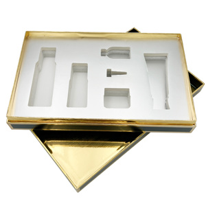 Có thể tái chế các tông lớn với nắp tùy chỉnh thiết kế sang trọng đa chức năng bao bì hộp với nhung chèn - Product Image 2