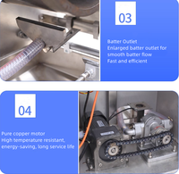 Machine automatique 220V pour la fabrication de crêpes, de feuilles de pâte à patti et de feuilles de rouleaux de printemps