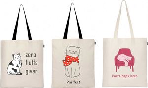 Sac fourre-tout en toile de coton réutilisable, écologique, personnalisé avec logo, noir et blanc, pour courses, vente en gros - Product Image 6