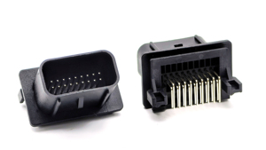 Connecteur adaptateur 18 broches à angle droit en laiton et nylon pour PCB, pas de 2,54 mm, personnalisé, mâle/femelle, pour l'automobile - Product Image 2