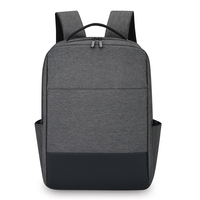 Sac à dos d'école portable léger et imperméable de haute qualité avec logo personnalisé, élégant et tendance, en tissu Oxford, convertible en sac bandoulière