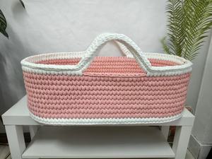 Design personalizzato portatile e morbido crochet moses cesto cambiante - Product Image 2