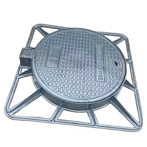 Couverture de trou d'homme carrée et ronde en <span class=keywords><strong>fonte</strong></span> ductile et <span class=keywords><strong>grille</strong></span> de vidange Services de coulée de <span class=keywords><strong>grille</strong></span> de couverture de puits Produit métallique - Product Image 3