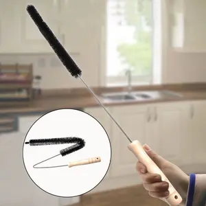 Cepillo limpiador de conductos con mango largo y flexible para secadoras, radiadores, lavadoras, desagües de cocina y tuberías - Product Image 3