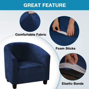 <span class=keywords><strong>Funda</strong></span> protectora elástica <span class=keywords><strong>para</strong></span> sillón, cubierta de LICRA de Color sólido, <span class=keywords><strong>para</strong></span> sofá, <span class=keywords><strong>para</strong></span> relajarse - Product Image 4