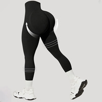 Nouveau pantalon de yoga et de sport transfrontalier pour femme, taille haute, élastique, anti-transpiration, pour activités de plein air