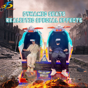 9D VR máquina <span class=keywords><strong>de</strong></span> juego simulador <span class=keywords><strong>de</strong></span> <span class=keywords><strong>realidad</strong></span> <span class=keywords><strong>Virtual</strong></span> 3D auriculares VR equipo Robot apariencia VR huevo silla <span class=keywords><strong>para</strong></span> la venta - Product Image 4