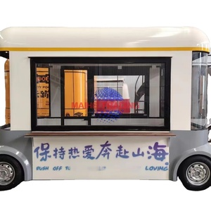 Camión de Comida para Concesiones, Remolque de Catering Totalmente Equipado, Camión de Comida Móvil para Café, Helados, Hamburguesas, Pizza con Cocina Completa - Product Image 1