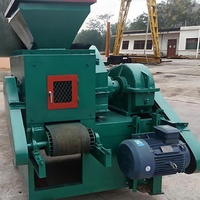 Máquina de prensado de bolas Zhongya con motor AC para materiales de construcción, alta resistencia a la formación de bolas, fácil transporte y ecológica.