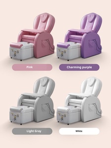 Salón moderno multifuncional Silla de lavado de pedicura de lujo Silla de spa de pedicura para lavabo de champú - Product Image 5